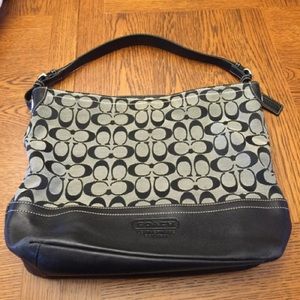 Coach shoulder tote