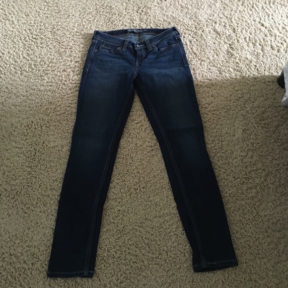 Demi curve low rise skinny jeans