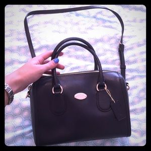 Coach Leather Bennett Mini Classic Crossbody Bag