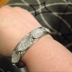Thick bangle bracelet