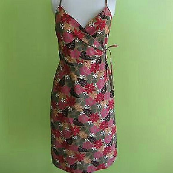 J.Crew wrap dress with straps. Outstanding