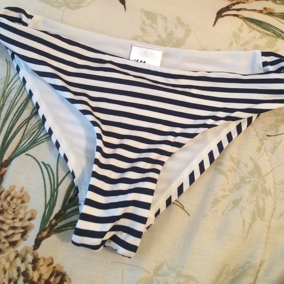 Striped Bikini Bottoms