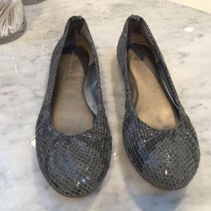 Banana Republic Snakeskin flats