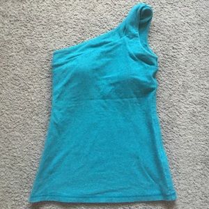 One shoulder tank