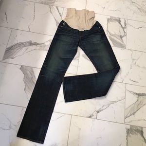 A pea in the pod maternity jeans size 27