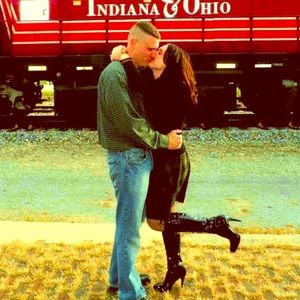 Tall vinyl black boots - sexy and comfy!