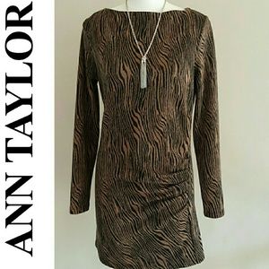 Ann Taylor Animal Print Tunic / Dress