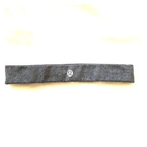 Lululemon Grey Slipless Headband