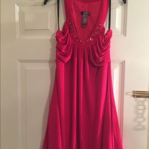 Hot pink Bisou Bisou dress, size 6
