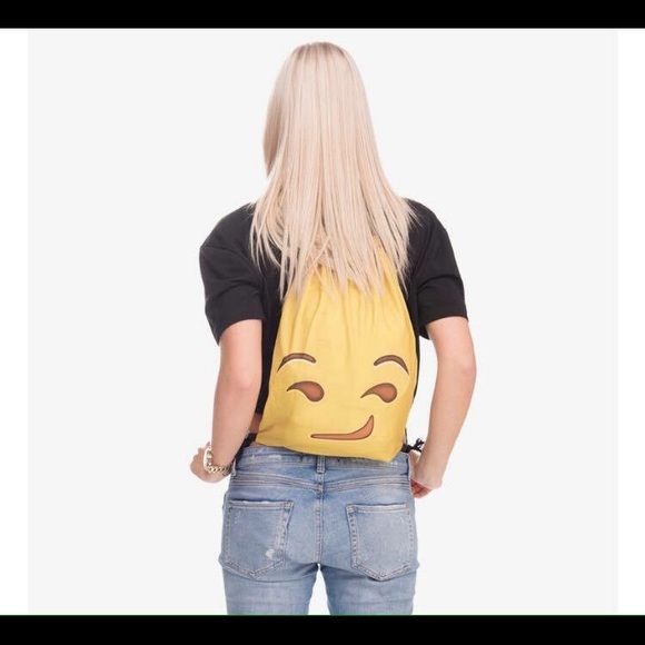 Smirking emoji bag, - Picture 3 of 3