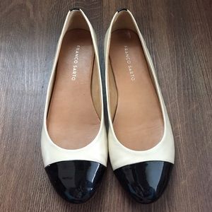 Franco Sarto Cap Toe Flats