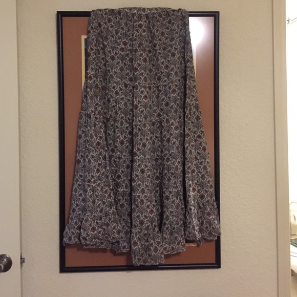 Boho chic skirt