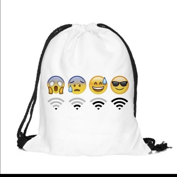 Wifi Signal emoji bag, - Picture 1 of 1