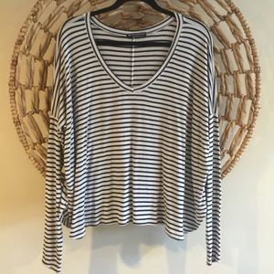 Brandy Melville Long Sleeve Stripe Shirt