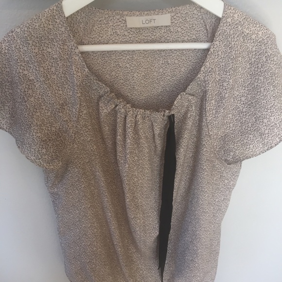 LOFT blouse with bow