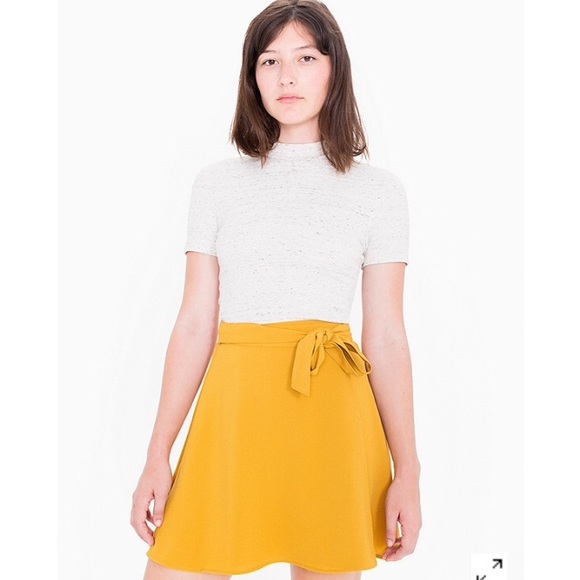 American Apparel Demi Wrap Skirt