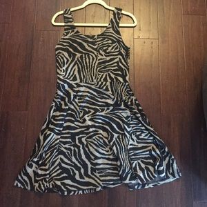 Bar III Zebra Fit and Flare