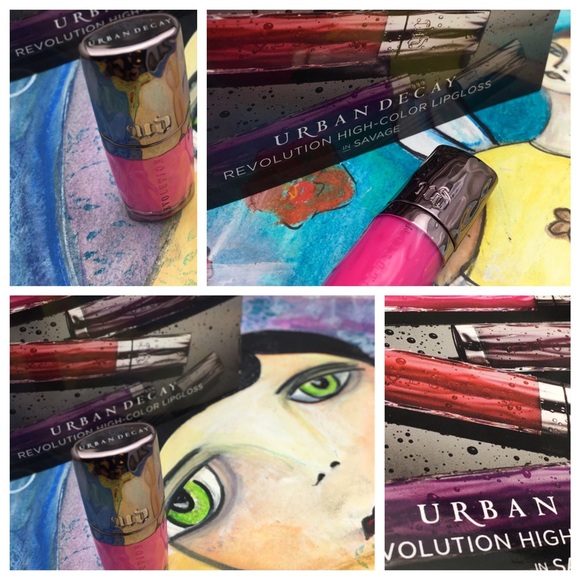 HPx4 URBAN DECAY revolution high color Lipgloss