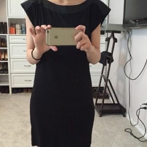 Black mini dress