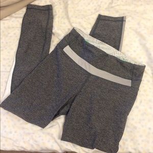 LULULEMON Grey Reflective Leggings