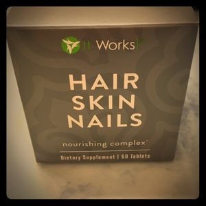 It works hair, skin, and nails