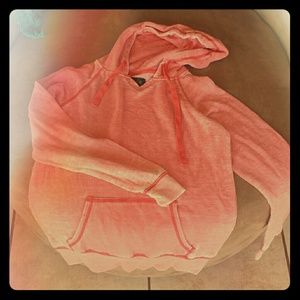 Faded pink hoodie