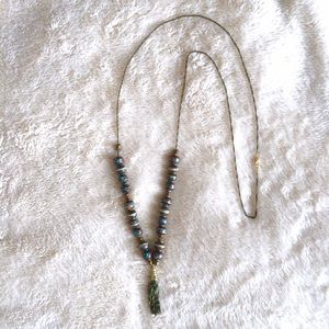 Vanessa Mooney Talula tassel necklace