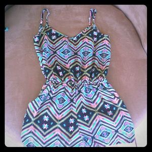 Aztec pattern Romper