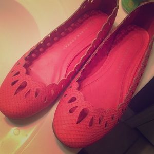 Lauren Conrad pink flats