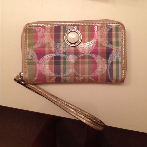 Coach wristlet