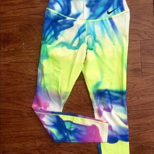 Nike Neon Running Leggings