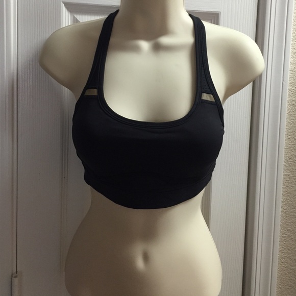 LuLulemon athletic top sz 4 black - Picture 1 of 4