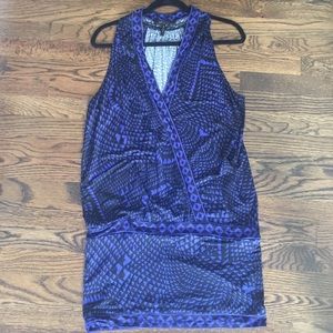 BCBG Purple mini dress