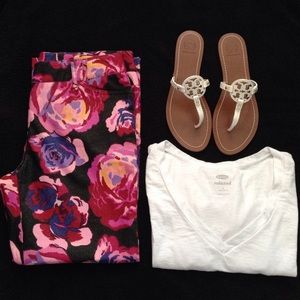 Floral Capris