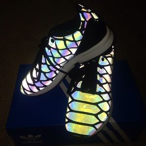 Reflective Adidas ZX Flux