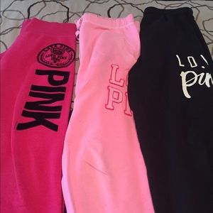 Victoria secret Pink sweat pants