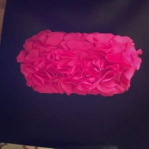 Hot pink evening bag