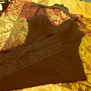 Black lace shape wear 🎥