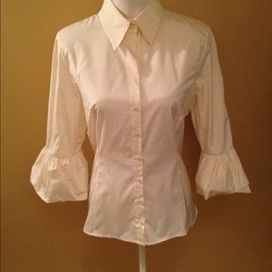 BCBG MaxAzria Blouse with Bell Sleeves