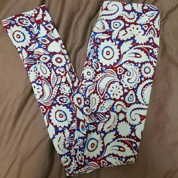 One size Paisley lularoe leggins
