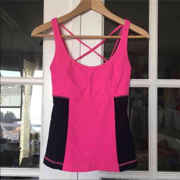 🚫SOLD🚫 Lululemon Pink Cross Back Tank