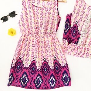 Tribal pink dress