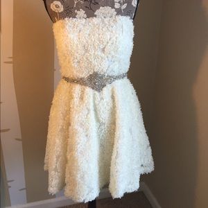 Fun White Party Dress