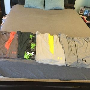 Reduced Price!Men's Under Armour lot of shorts 2xl