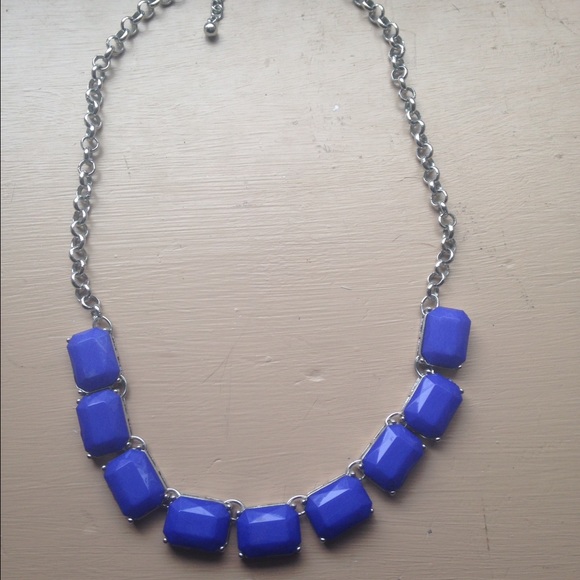 LOFT cobalt blue necklace