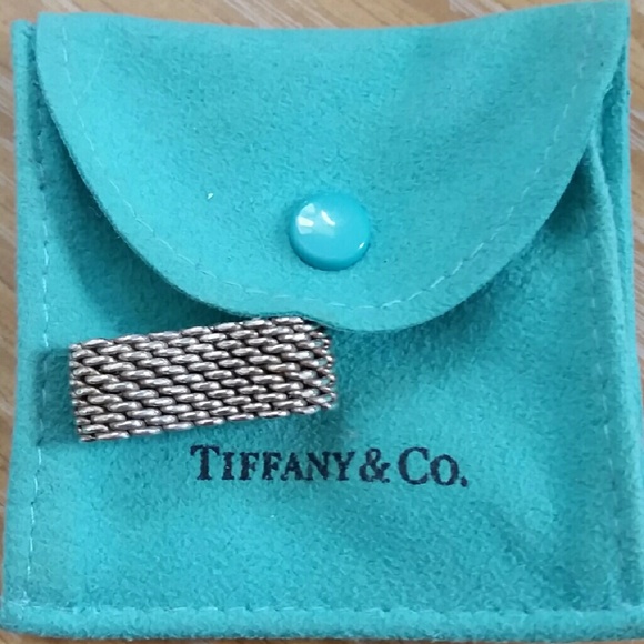 Tiffany and Co mesh ring