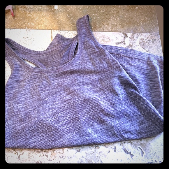 Lulu lemon razorback tank (worn once)