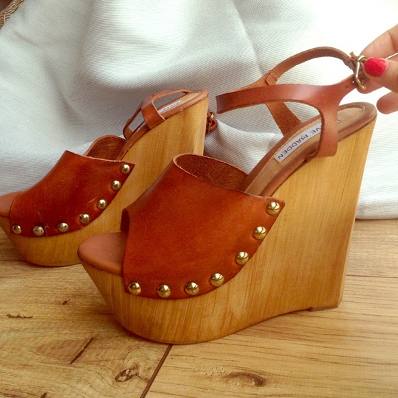 Steve Madden strap platforms. Brand new. Size 7.5