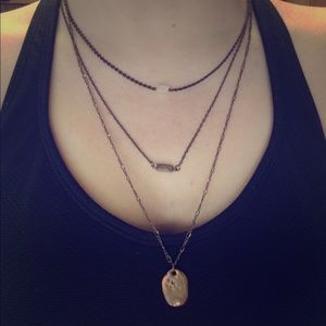 Layered necklace