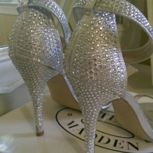 Steve Madden rhinestone heels